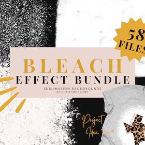 Bleach Effect Bundle Sublimation Backgrounds - Bleach Sublimation - Sublimation - Sublimation Splatter Background