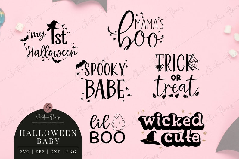 Baby Halloween SVG Bundle Halloween SVG Baby Svg Halloween Etsy