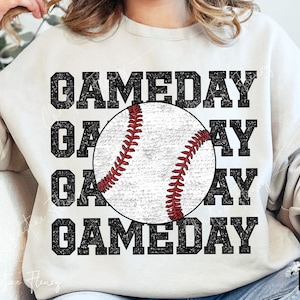 Faux Sequint Baseball Gameday PNG, Beisebol PNG, Glitter Baseball Png, Design de Sublimação de Beisebol, Sublimação de Lantejoulas, Download Digital