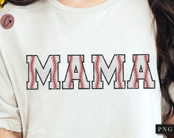 Baseball Chenille Mama PNG, Baseball PNG, Chenille Patch Png, Baseball Mama Sublimation Design, Baseball Sublimation, Digital Download