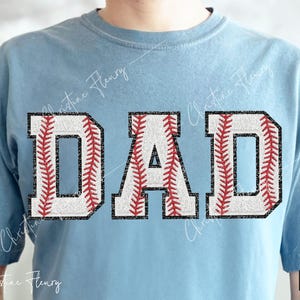 Baseball Chenille Dad PNG, Baseball PNG, Chenille Patch Png, Baseball Dad Sublimation Design, Baseball Sublimation, digitaler Download