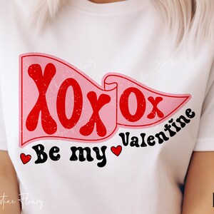 Retro Be My Valentine PNG, Sublimation Valentinstag PNG, XoXo Valentine Sublimation, Valentinstag PNG, digitaler Download
