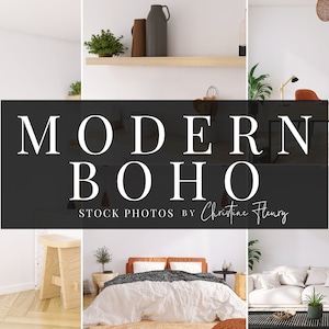 22 Modern Boho Stock Photos, Interior Style, Stock Photography, Modern Bohemian, Home Stock Photos, Bundle, Backround Images, Stock images