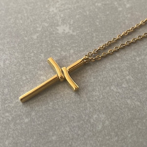 Jesus Cross Necklace Men Religious Cross Charm Necklace Christus Cross Pendant Necklace Christian Unisex Necklace Christmas Gift Mother