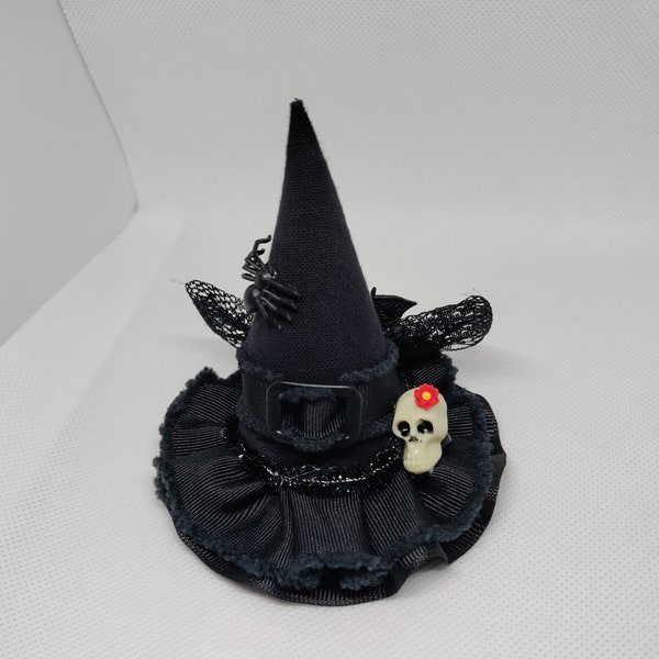 Witch Hat, Mini Witch Hat, Witch Hat Hair Clip, Witch Hat Headband, Witch Hat For Pets, Small Witch Hat, Witch Hat For Dogs, Ready To Ship.
