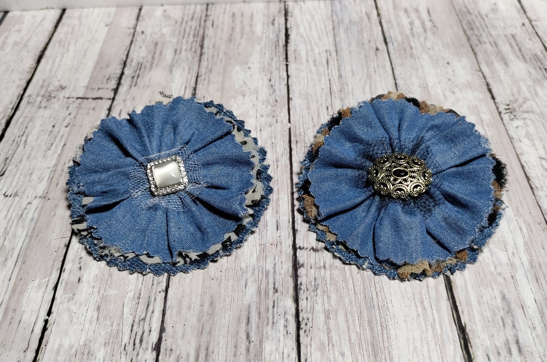 Denim Brooch, Metal Button Pin Brooch, Pin Brooch for Jackets, Brooch