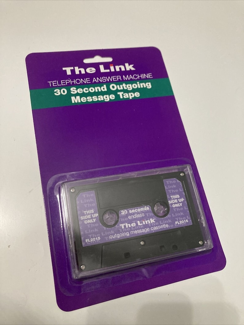 Der Link 30 Sekunden Endlosschleife Anrufbeantworter abgehende Nachricht Kassette Verwendung Für Ambient Music Produktion LoFi Multi-Track-Rekorder Bild 1