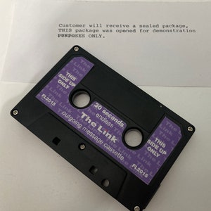 Der Link 30 Sekunden Endlosschleife Anrufbeantworter abgehende Nachricht Kassette Verwendung Für Ambient Music Produktion LoFi Multi-Track-Rekorder Bild 2