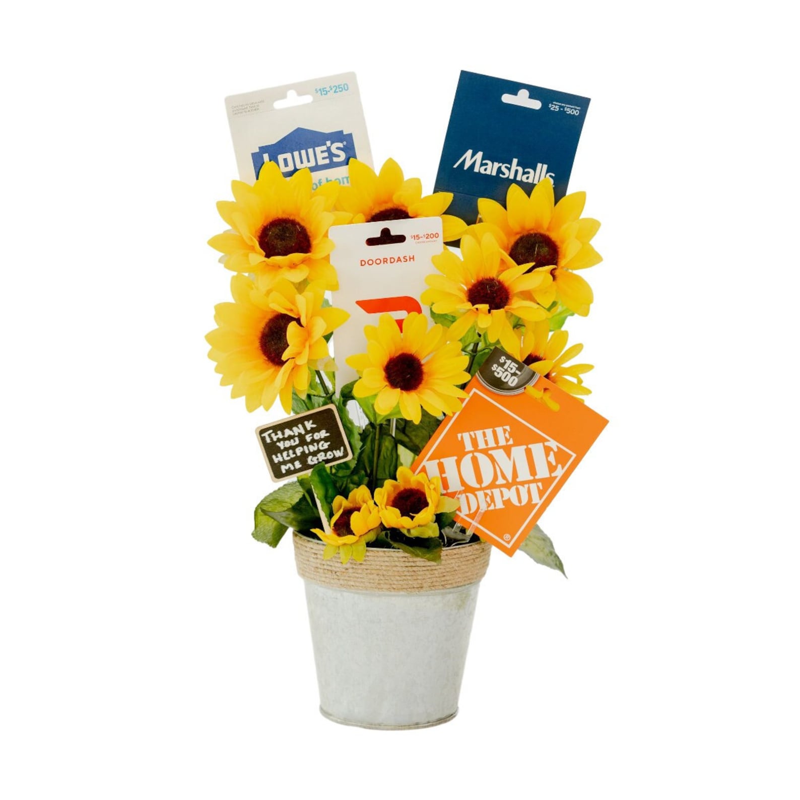 Teacher Appreciation Gift Card Gift Basket - Etsy