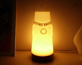 Lumière de nuit mignonne | Veilleuse de chevet | Lampe alimentée par USB