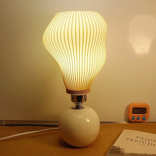 Inpakken Flikkeren afschaffen Mushroom Lamp Retro Table Lamp Art Deco Lamp 3D Printed - Etsy