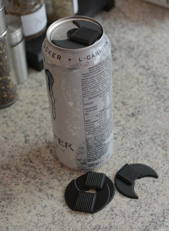 Dosenverschluss Universal – Wiederverwendbarer Getränkedosen Deckel | Soda Can Cap für Monster, Redbull, GÖNRGY