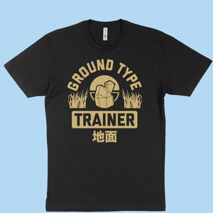 Ground Type Trainer Next Level T-Shirt, Crewneck, Unisex Tank Anime Graphic, Japanese Video Game