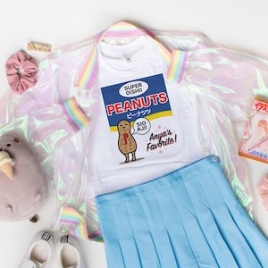 Spy Girl Peanuts T-Shirt, Anime T-Shirts, Japanese Graphic Tees, Anime Shirt