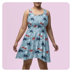 anime skater dress geometric skater dress anime cosplay costume swimwear pink red white checker