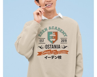 Spy Academy Unisex Crew Neck, Anime Sweatshirt, Spy Anime Crew
