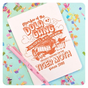 Member of the Dola Gang, Cute Kawaii Style Notebook, Japanese Anime Gift For Friend