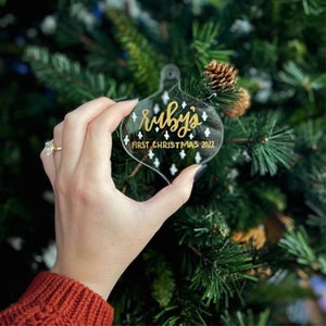 Custom Acrylic Christmas Ornament