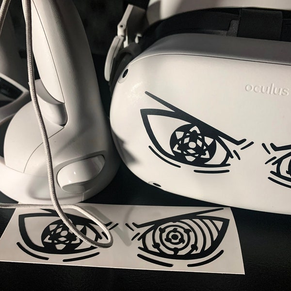 Oculus Quest 2 | Meta Quest 2 | Ninja Anime Eyes 1 Vinyl Decal