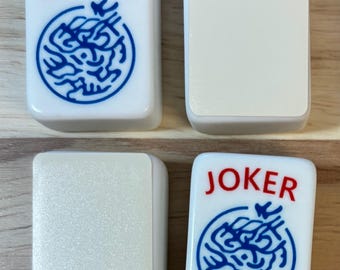 Pegatinas para la parte posterior de las fichas de Mahjong - Crema
