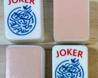 Pegatinas para la parte posterior de las fichas de Mahjong - Rosa claro