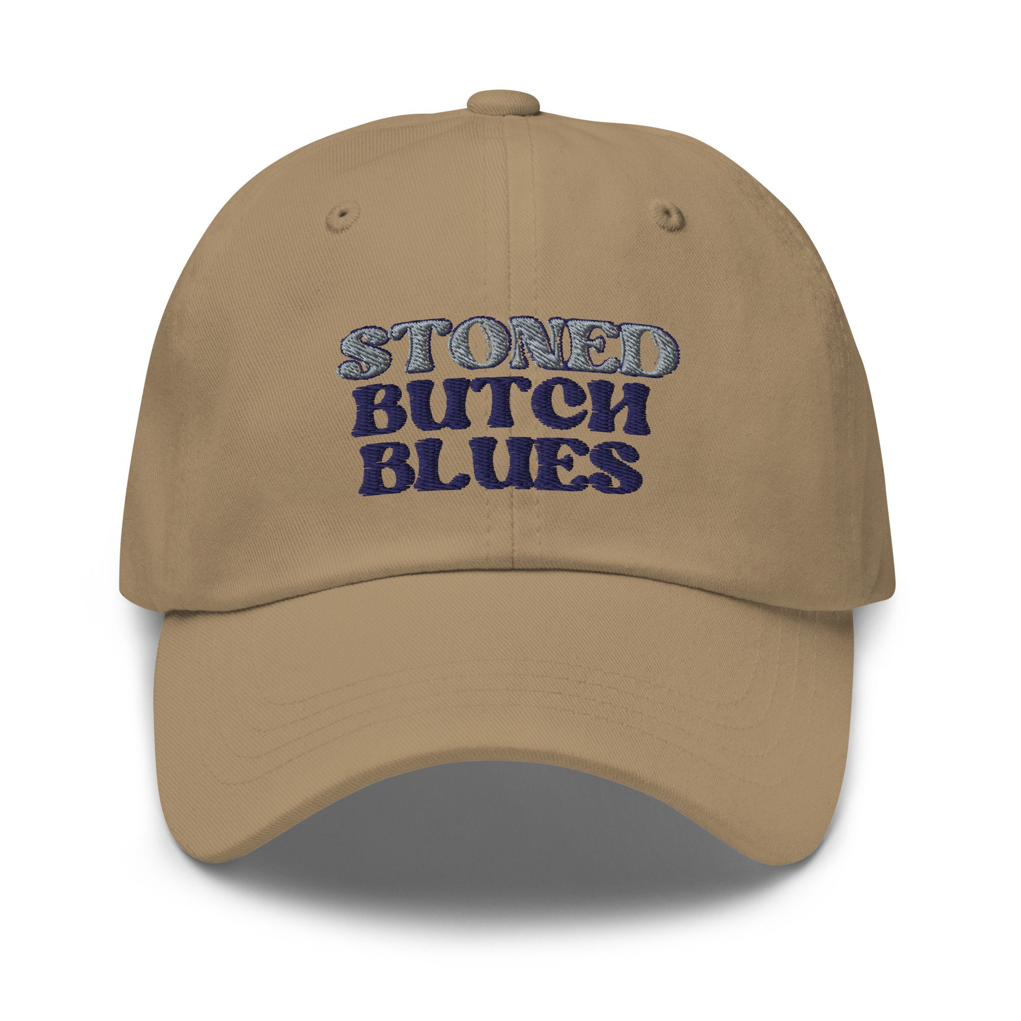 Stoned Butch Blues Baseball Cap Dad Hat 