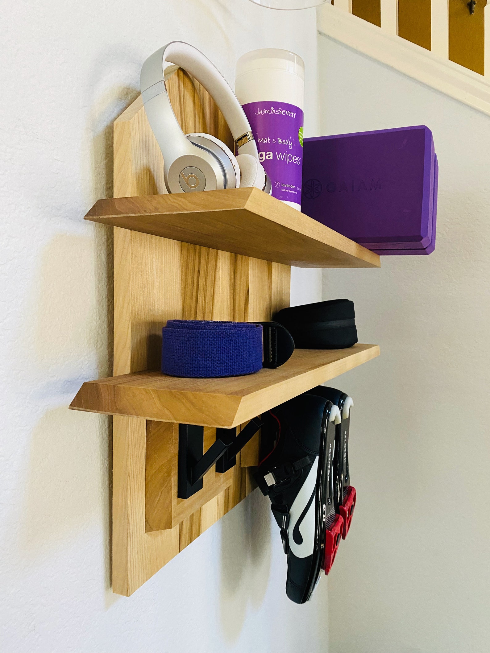 Peloton TONAL Treadmill Home Gym Wall Shelf Storage Etsy