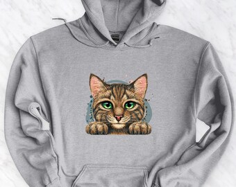 Custom Cat Hoodie - Etsy