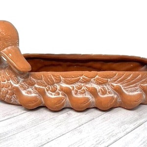 Duck family Shaped Terracota Ceramic Planter 11&quot;