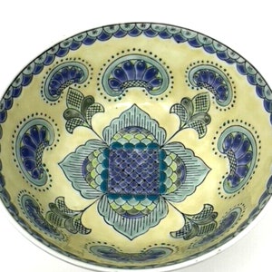 Jena Hall Toyo Trading Co Inspirations Raised Decorative 8” Bowl Mandala Style