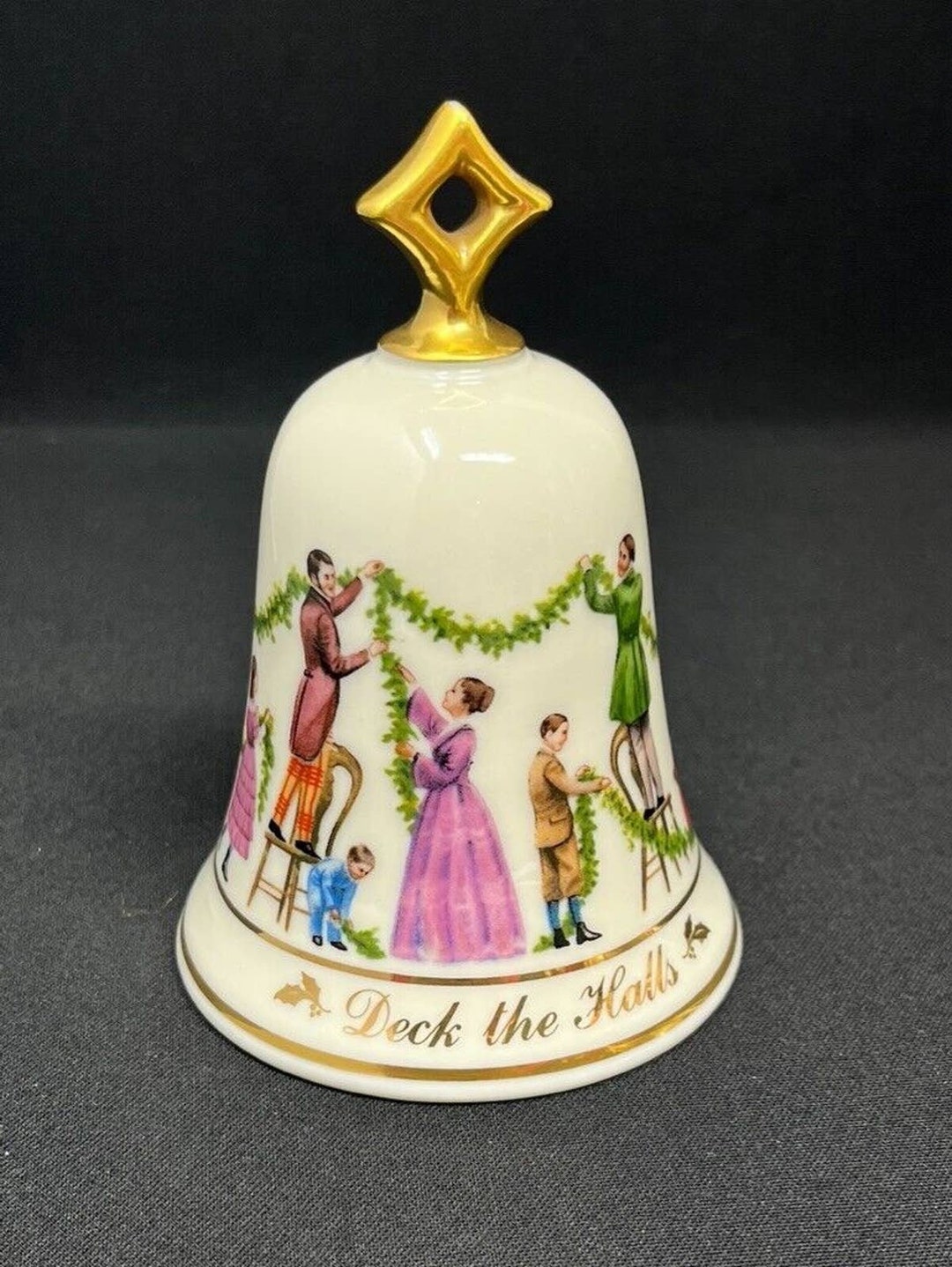 Lenox Musical Bell Christmas Tree Ornament Silver Bells Etsy