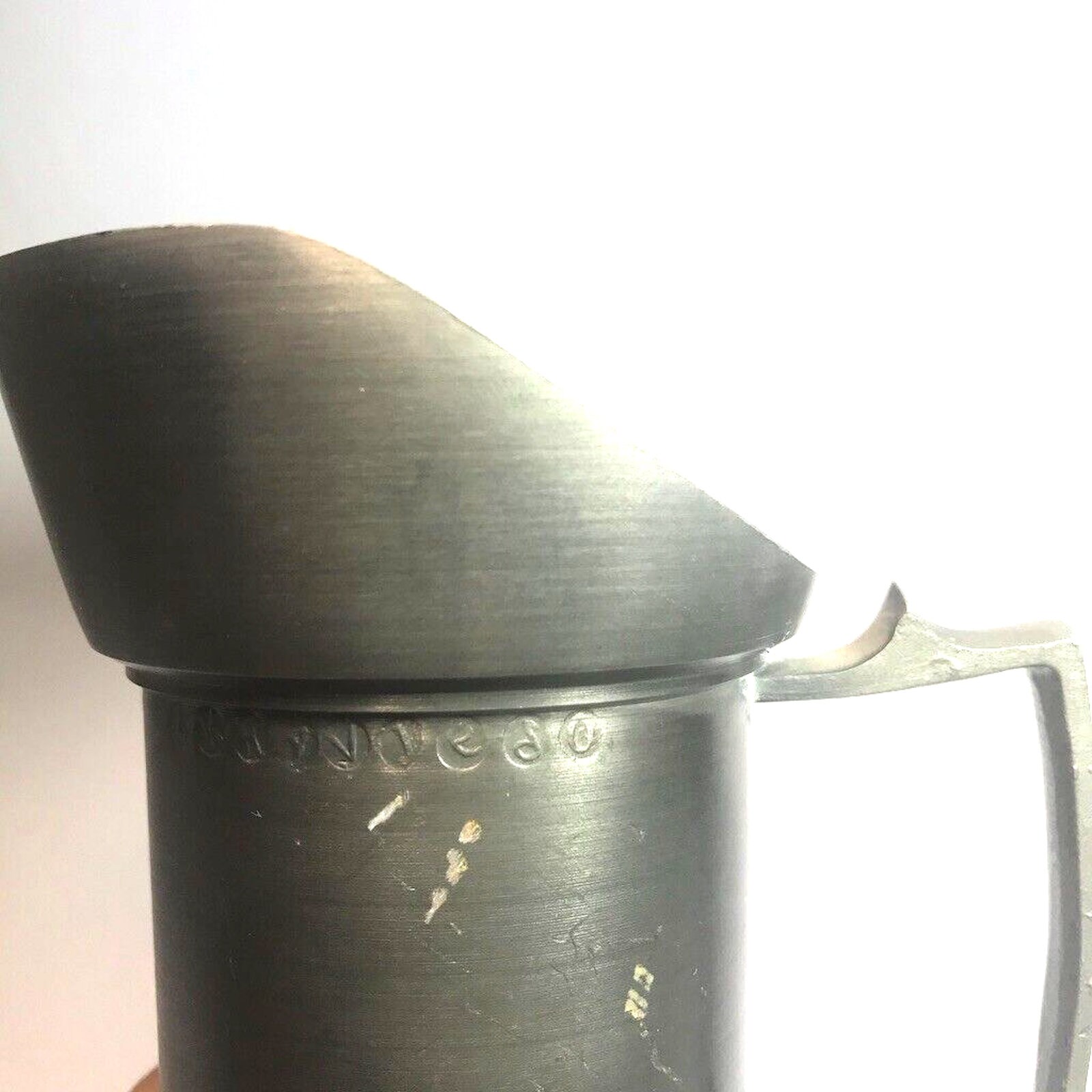 アンティークピューターピッチャーカップ - ヴィンテージ 1/2リットル