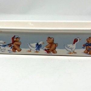 Vintage 1988 House of Lloyd Christmas Cracker Holder Dish