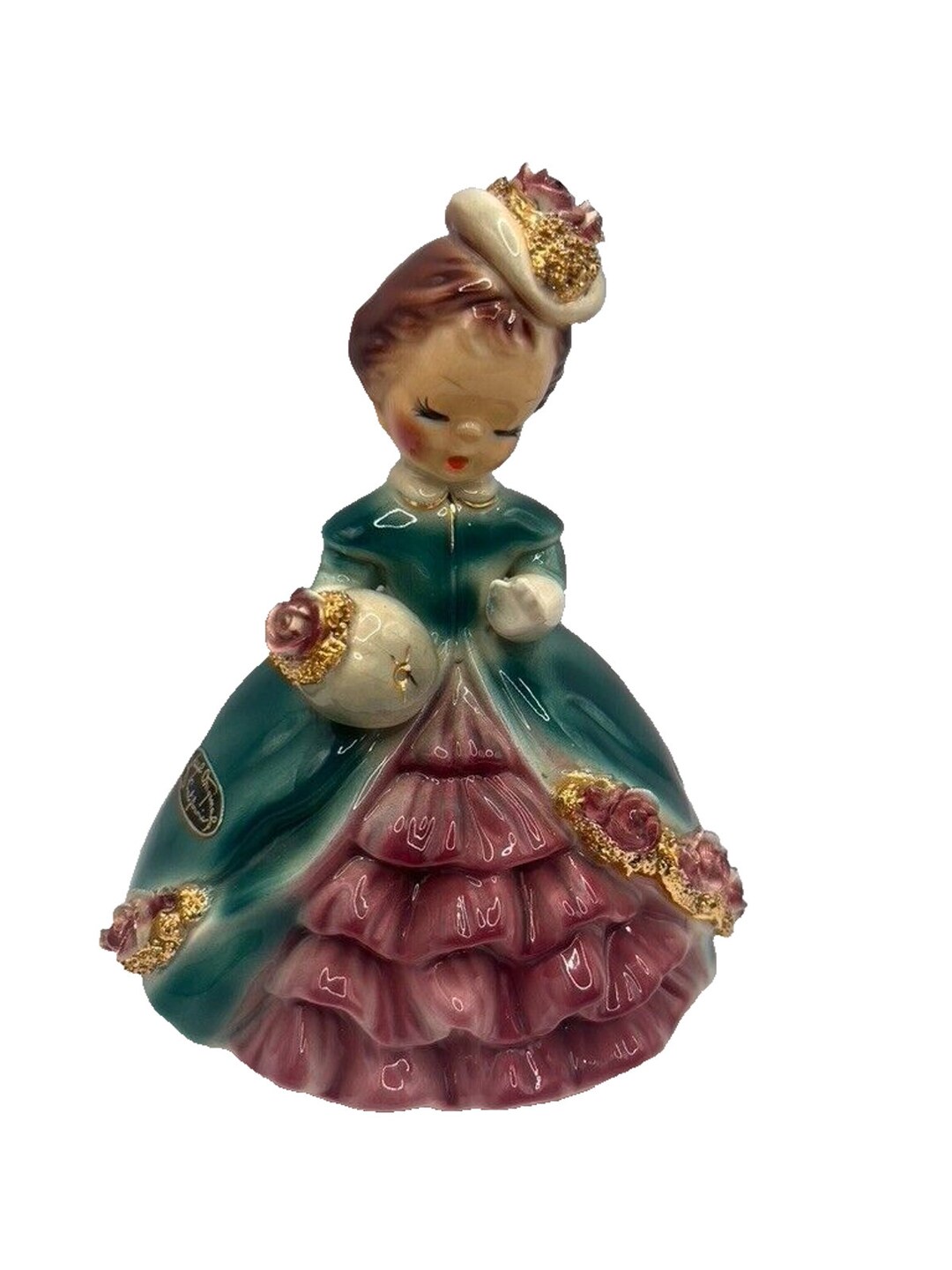 工芸品 Simone Josef Original Figurine SIMONE Pottery Original on the Bottom Made