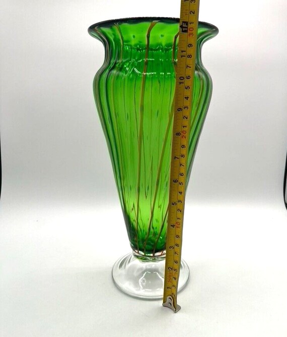 ヴィンテージ レトロ イエロー ピンストライプ レッド ドット