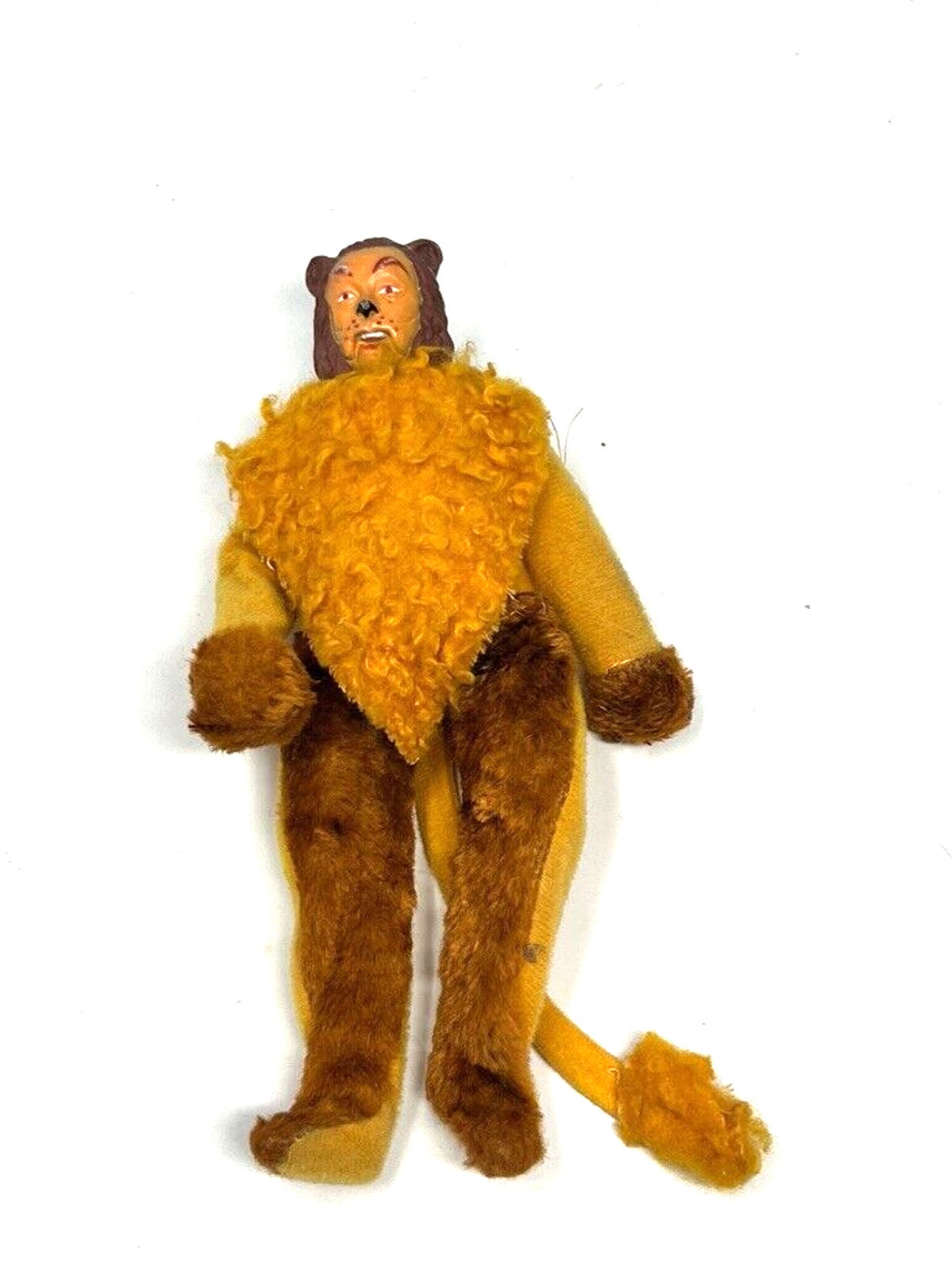 Vintage 1974 Mego Wizard of Oz Action Figure - Cowardly Lion With 