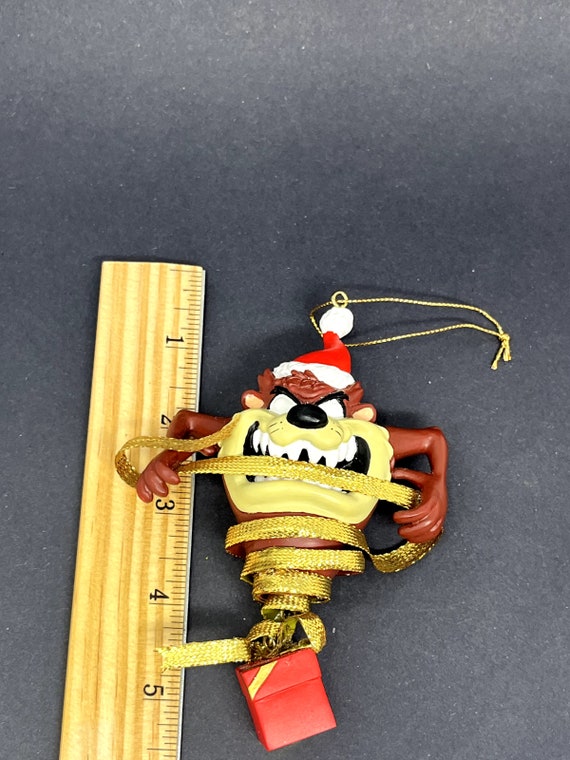Vtg Taz Tasmanian Devil Looney Tunes Ornament Warner Bros 1996
