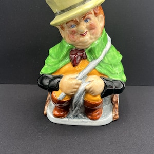 Tony Weller, Dickens Character Burleigh Ironstone Staffordshire Mugs Vintage