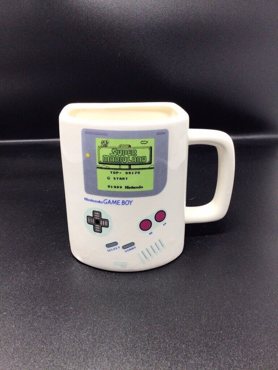 Nintendo Super Mario Land Game Boy Console Coffee Tea Cookie Milk ...