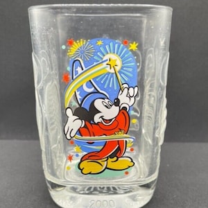 Disney World Epcot Mickey Mouse Glass from McDonald&#39;s 2000