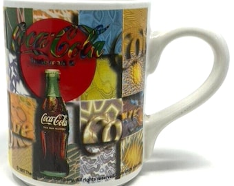 Gibson 1997 Coca Cola Kaffee Tasse Teetasse 11,5 cm