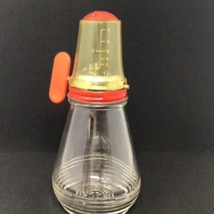 Vintage Federal Housewares Nut Herb Spice Red Lid Grinder