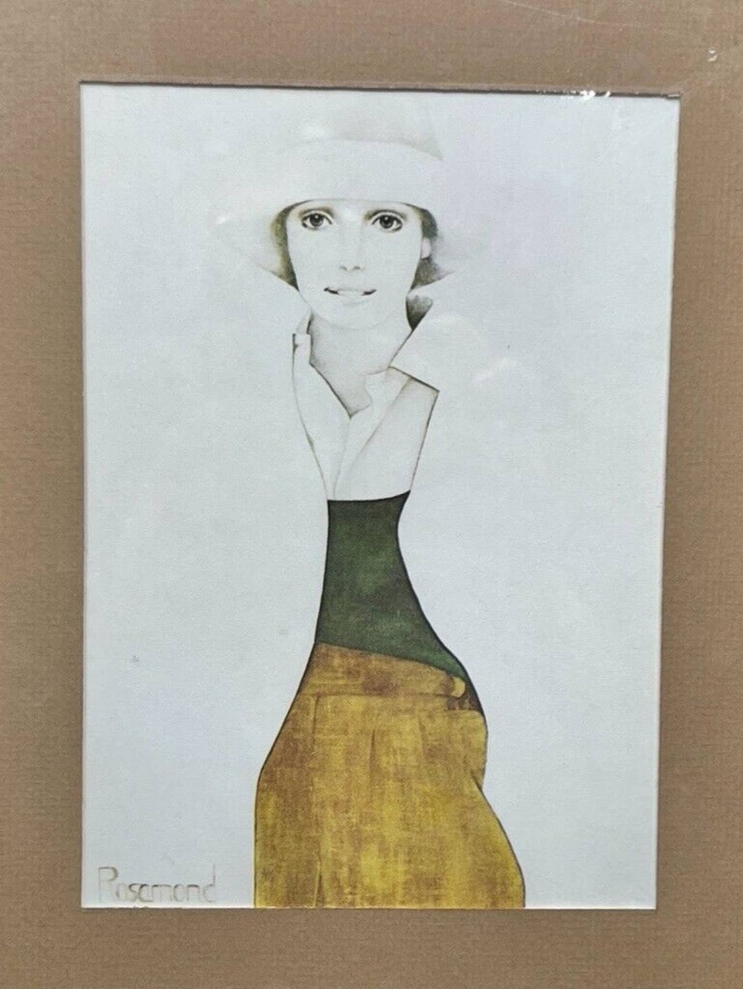 Melissa by Christine Rosamond Lithograph 8 X 10 Etsy