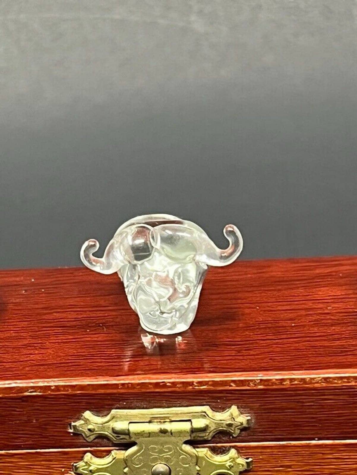 Ngwenya Glass 動物フィギュア 5体セット 木箱付き Ngwenya Glass 動物フィギュア 5体セット 木箱付き