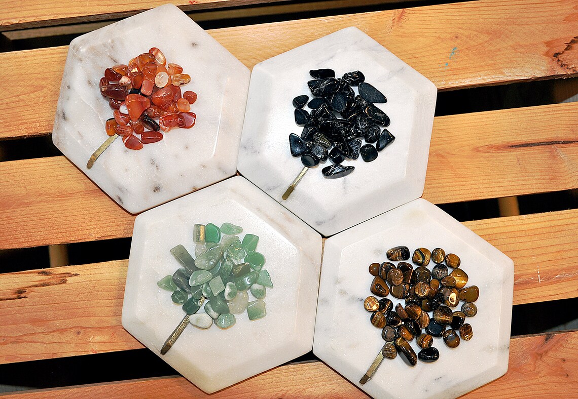 Zodiac Gemstone Set Astrological Earth Element Gemstones Etsy