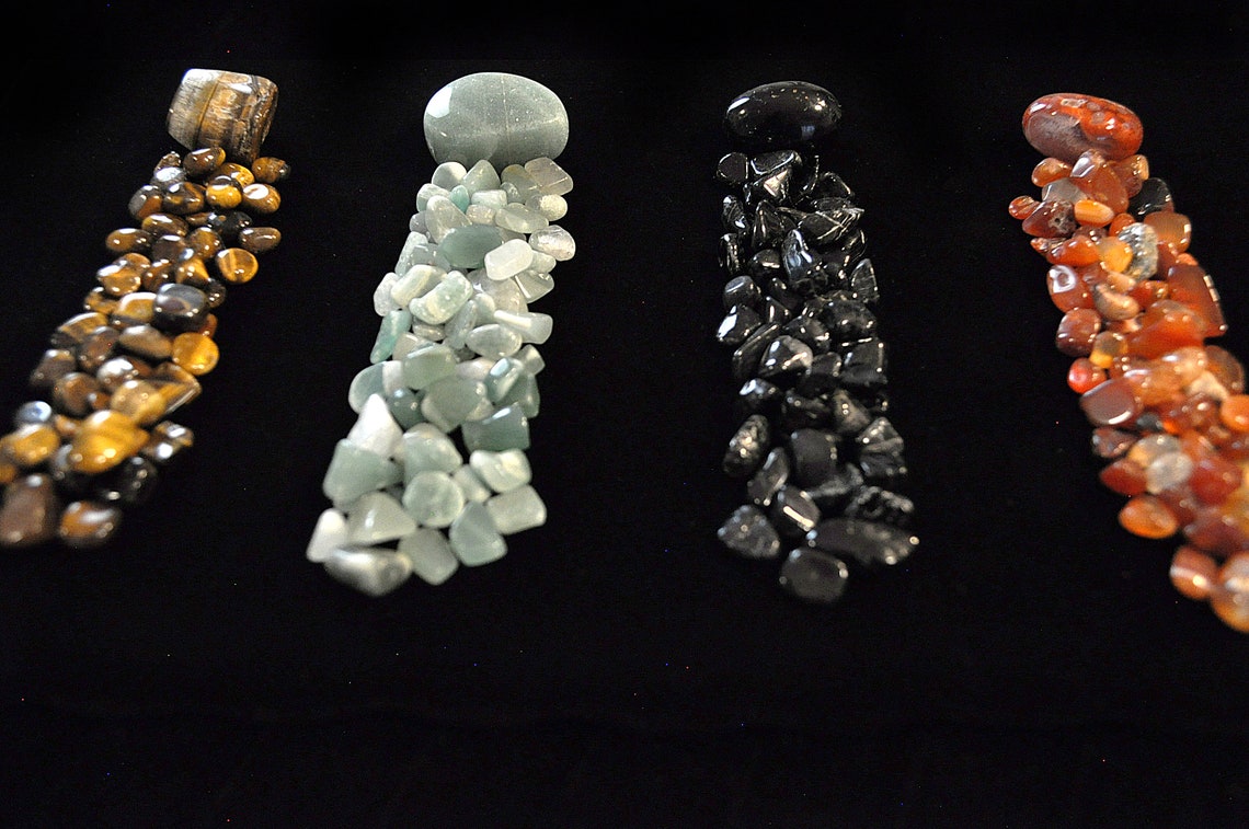 Zodiac Gemstone Set Astrological Earth Element Gemstones Etsy