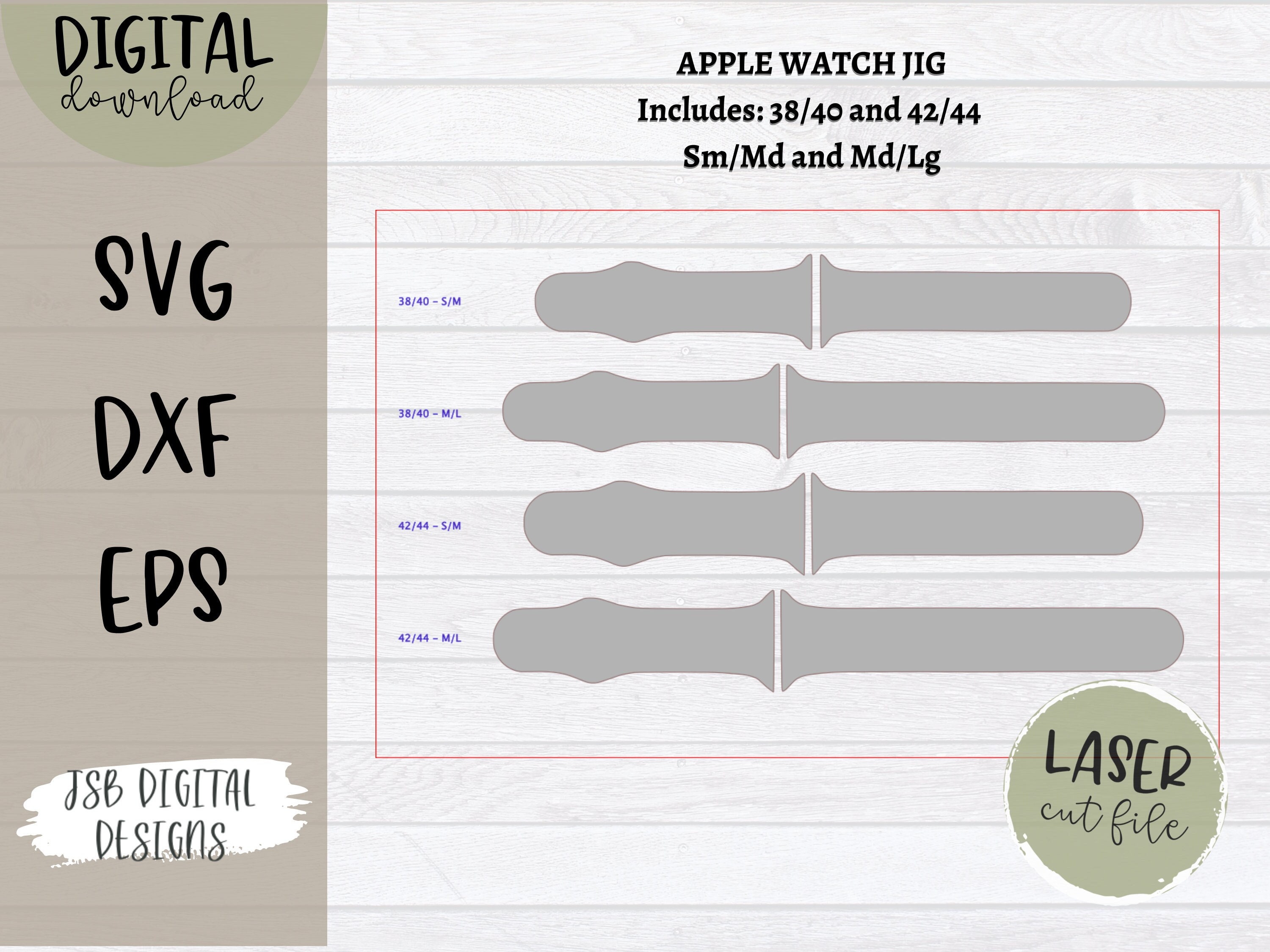 32 Apple Watch Band Sewing Pattern LisetteElijana