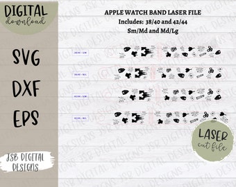 Florida Parks Apple Watch Band Laser File Template (Digital Download)