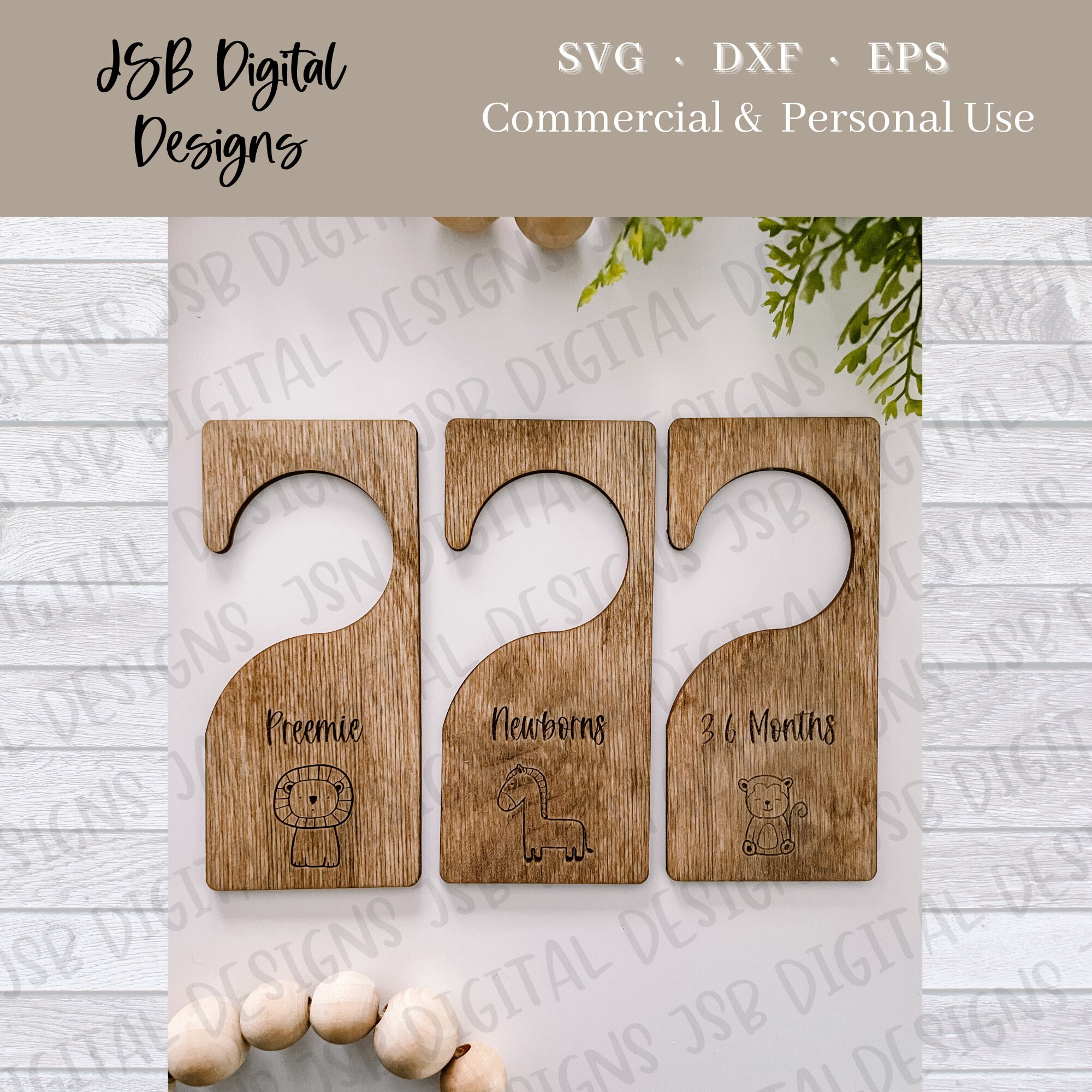 Baby Closet Divider SVG SVG Cut File Digital Cut Etsy
