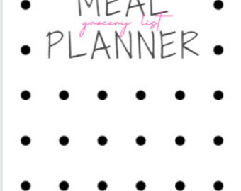 Meal Planner + Grocery List